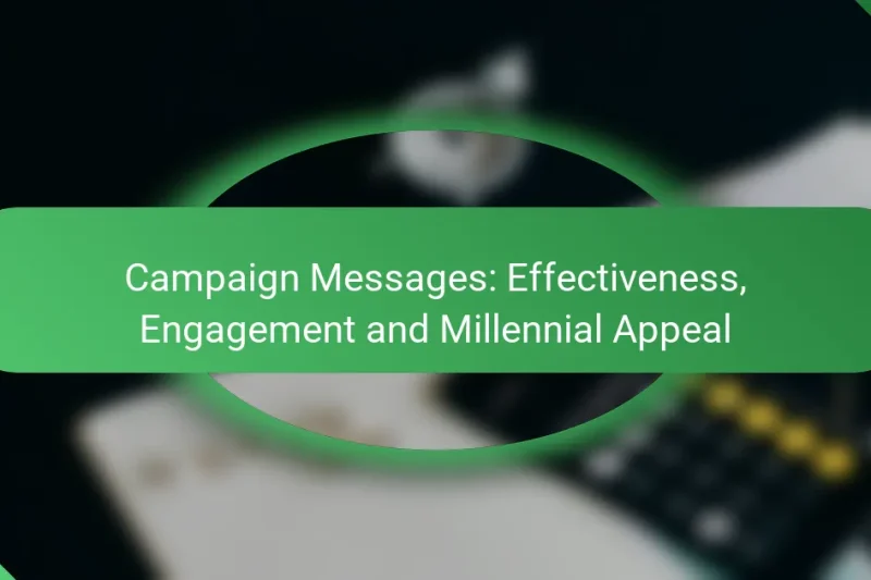 Campaign Messages: Effectiveness, Engagement and Millennial Appeal
