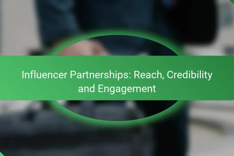 Influencer Partnerships: Reach, Credibility and Engagement